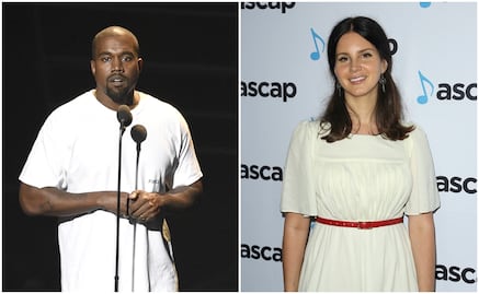 Kanye West y Lana del Rey discuten por Donald Trump