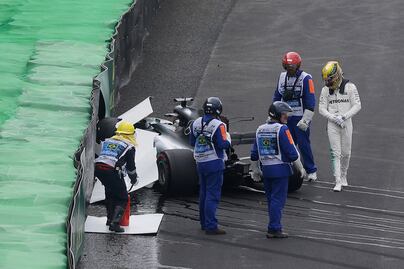 Hamilton queda fuera de la clasificación