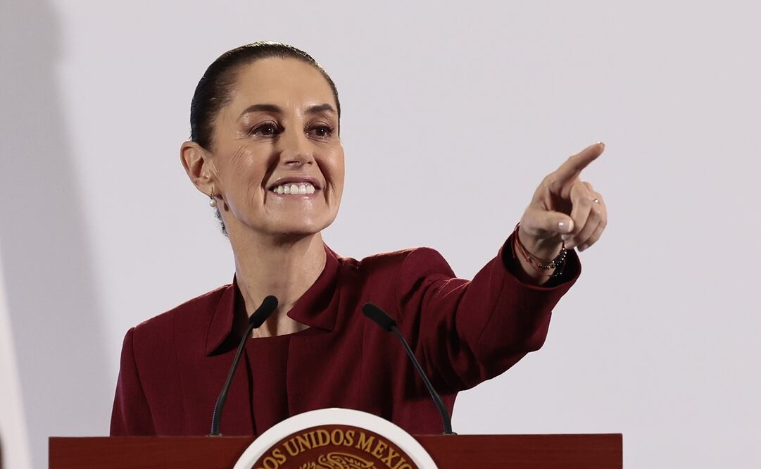 Conferencia mañanera de Claudia Sheinbaum del 13 de noviembre, desde Palacio Nacional. Foto: EFE | José Méndez