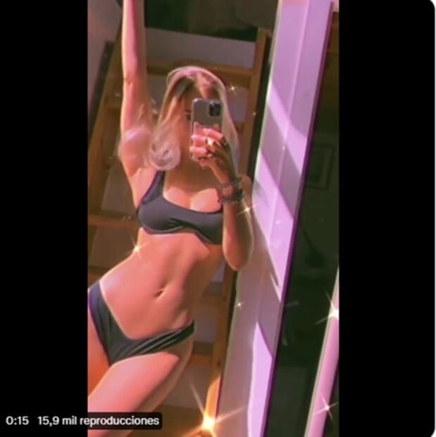 Circula en redes "video" de la nueva novia de Piqué bailando "Te felicito" 