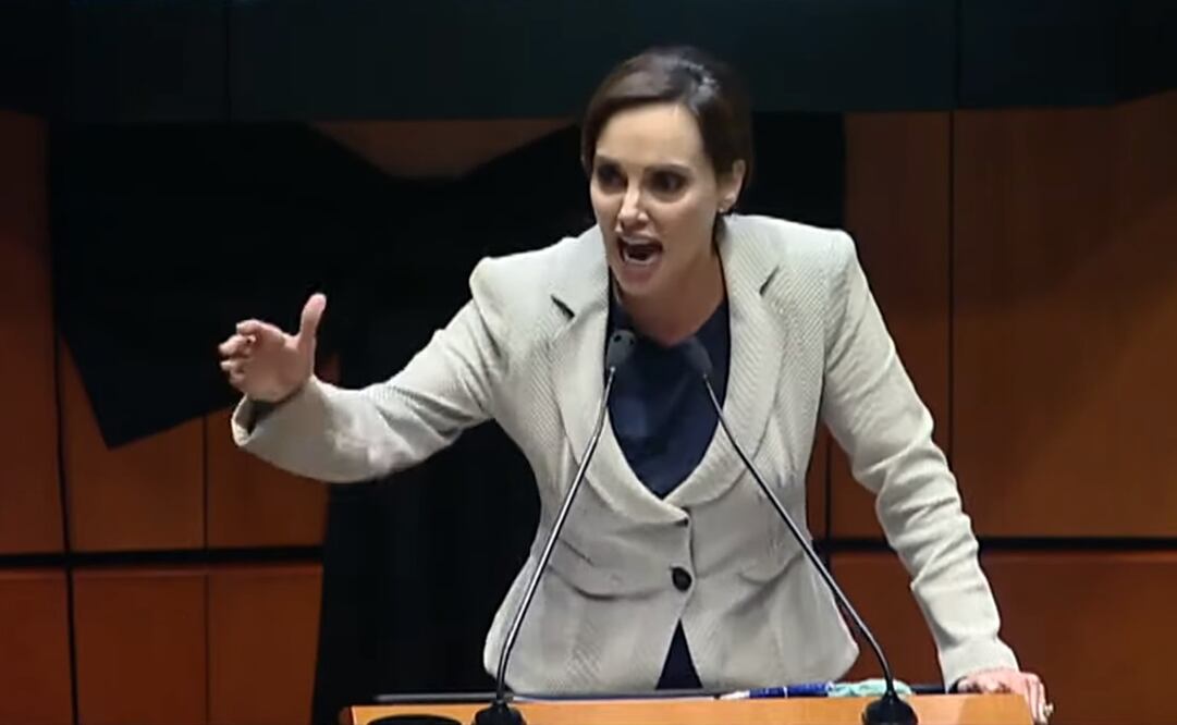 "Es con b de billetes y en cash para comprar votos", dijo Lilly Téllez. Foto: Captura de pantalla