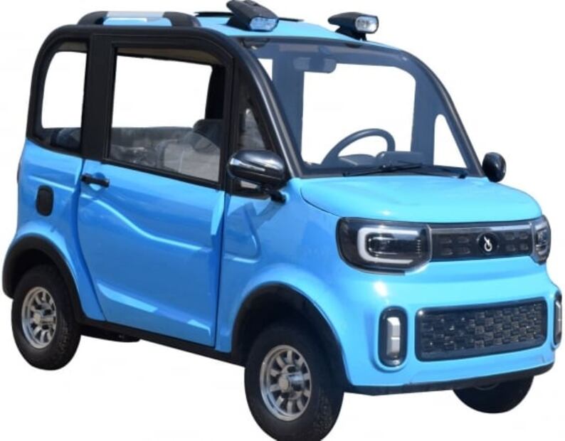 Chang Li ZYX: el auto eléctrico con motor de lavadora que no tiene frenos delanteros