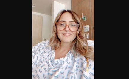 Andrea Legarreta ya está en casa y mejorando del Covid-19