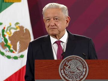 "Hay que esperar lo que decida Marcelo", dice AMLO tras victoria de Sheinbaum en encuestas