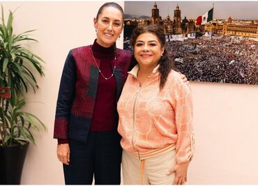 Clara Brugada respalda a Sheinbaum ante acusaciones de alentar manifestaciones de migrantes en EU; rechaza violencia