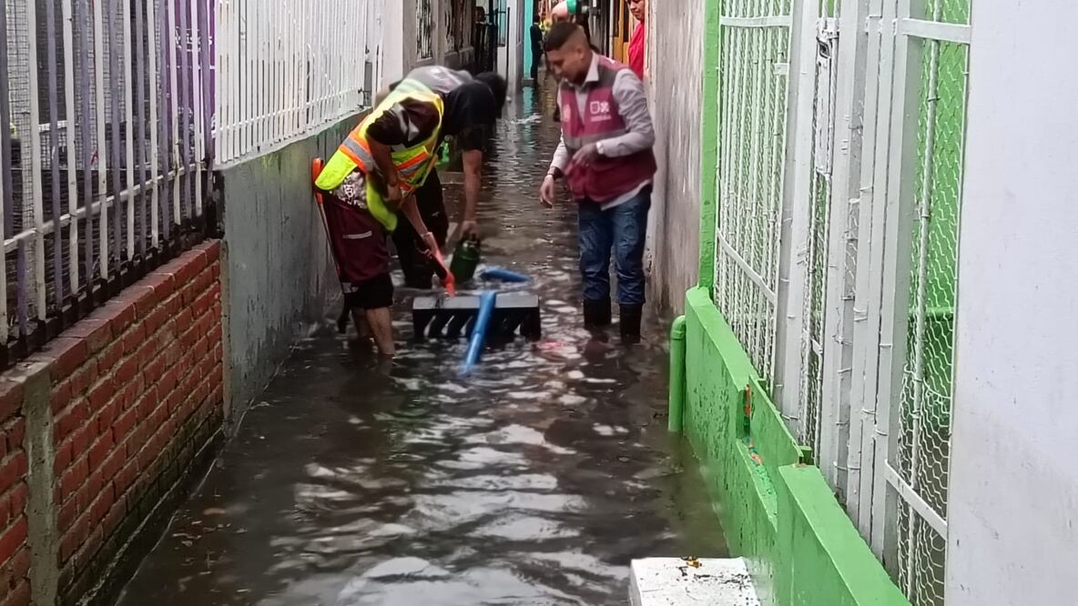 Las fuertes lluvias registradas durante la tarde-noche de este sábado 19 de julio, dejó 22 encharcamientos y caída de árboles en avenidas y colonias de las alcaldías Magdalena Contreras, Álvaro Obregón e Iztapalapa. Foto: especial