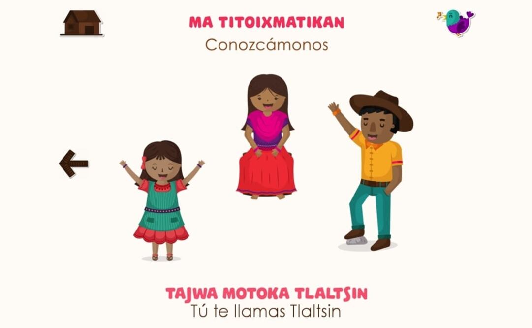 More than 25 million people in Mexico self-identify as indigenous, though only 7.4 million, roughly 6.5% of the total, speak at least one indigenous language - Photo: Taken from the "Vamos a aprender náhuatl" app