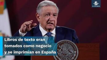 AMLO asegura que hay negativa de incorporar "habla de los pueblos" en libros de texto nuevos