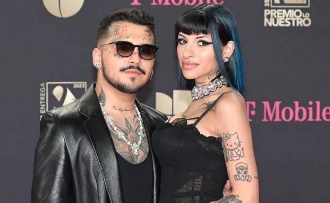 Christian Nodal, de 24 años, y Cazzu, de 29, se convertirán en padres próximamente.