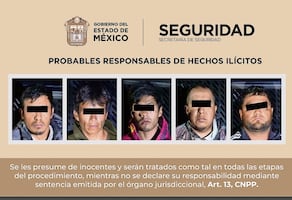 Capturan a cinco por robo de hidrocarburo