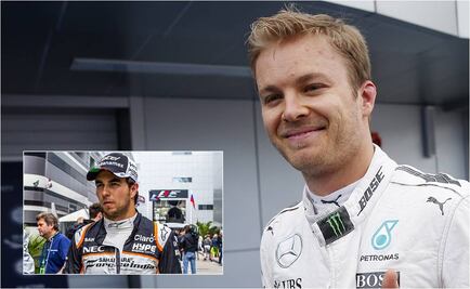 Rosberg conquista “pole” en Rusia; “Checo” saldrá sexto
