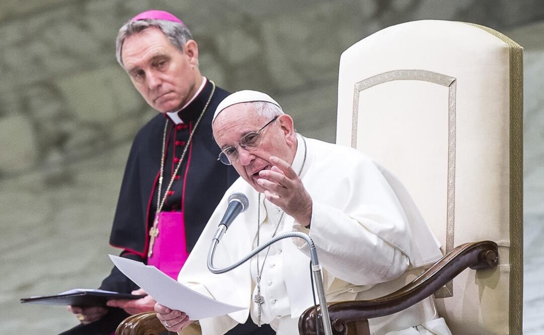El Papa Francisco celebra su tradicional audiencia de los miércoles en el Vaticano (Foto: EFE)