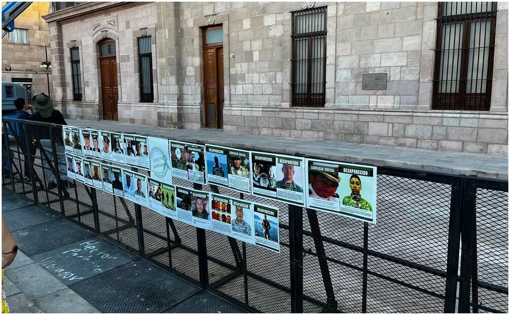Se manifiestan por desaparecidos en San Luis Potosí. Foto: Especial