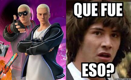 ¿No les gustó? Concierto virtual de Eminem en Fortnite genera memes en redes sociales