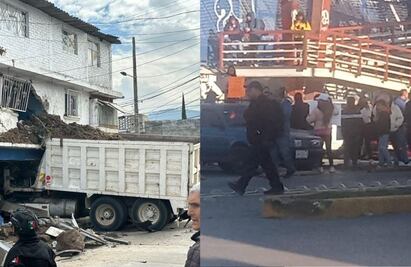 Bloquean la Vía López Portillo para exigir pago y atención a afectados por accidente de tractocamión en la colonia La Libertad