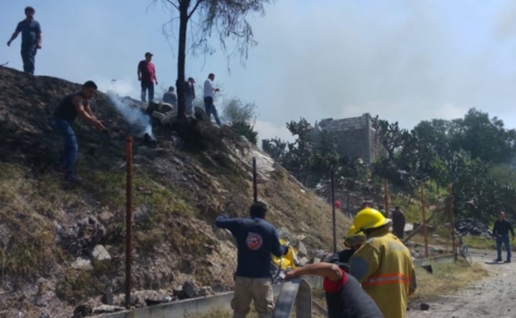 Registran explosión de polvorín en Zumpango, Edomex