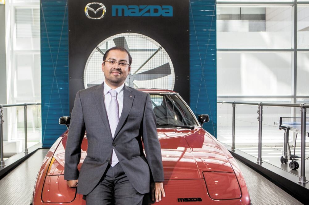 Miguel Barbeyto, presidente de Mazda en México, comentó que la fabricación del CX-30 en Salamanca es ejemplo de que la empresa cree en el país. Foto/ARCHIVO EL UNIVERSAL