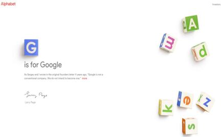 Alphabet, la nueva megacorporación que envuelve a Google