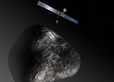 Misión Rosetta terminará en la superficie del cometa en 2016