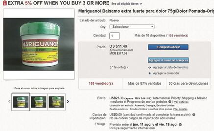 Mariguanol sí contiene sustancia psicotrópica de la marihuana: Cofepris