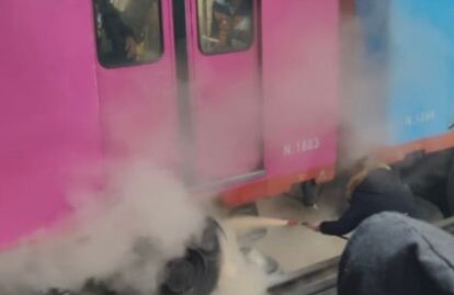 Reportan humo en la estación Centro Médico de la Línea 3 del Metro CDMX