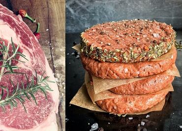 Diferencias entre carne animal vs. "carne" vegetal