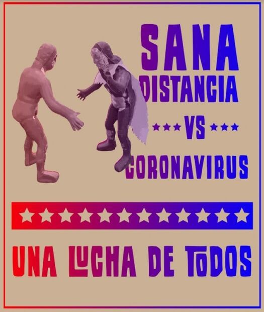 Covid-19 inspira 150 carteles en Casa del Lago