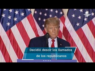 Entrega documentos de registro y Trump entra a la carrera presidencial de EU