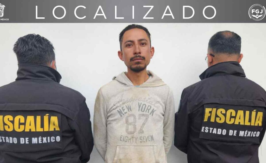 Félix Emiliano Jiménez Pérez fue trasladado al Centro de Justicia de Nezahualcóyotl de la Fiscalía mexiquense donde fue reintegrado a su núcleo familiar. Foto: Especial