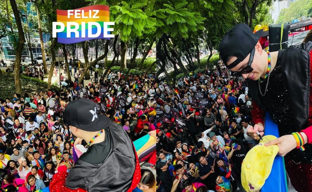 Raymix acude al Pride en CDMX por primera vez. Foto: Instagram.