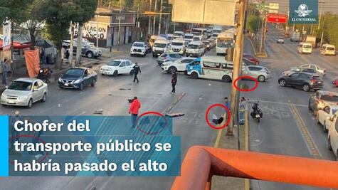 Fuerte choque entre combi y tráiler en la avenida López Portillo deja a pasajeros regados y graves