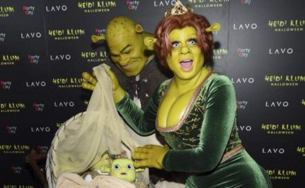 Así se ve Heidi Klum como la esposa de "Shrek"