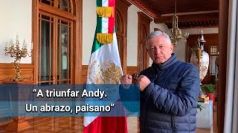 AMLO a Andy Ruiz: “Te deseo lo mejor en tu pelea”