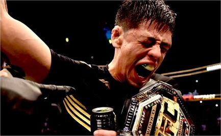 Brandon Moreno conquista el campeonato mosca de la UFC