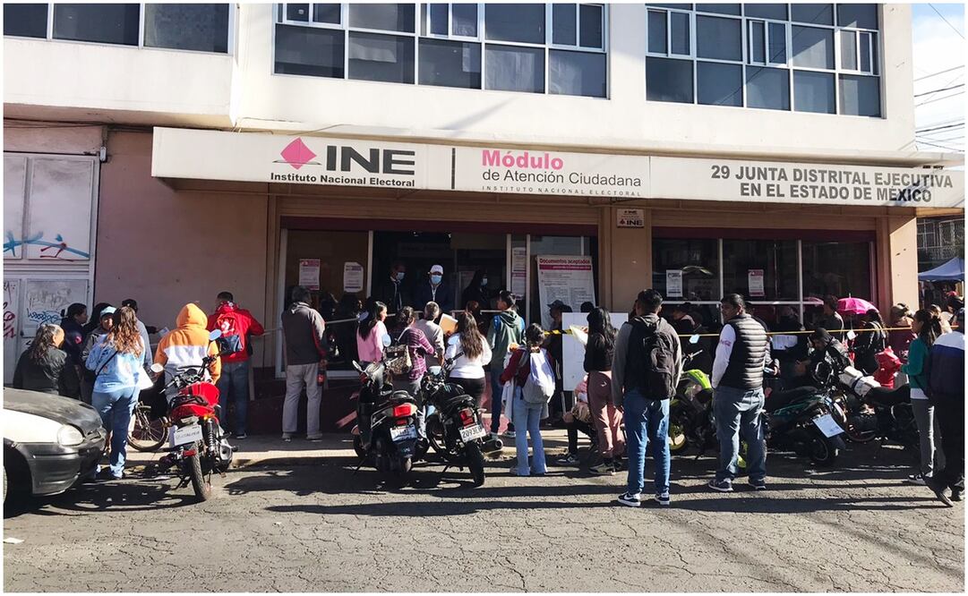 Instituto Nacional Electoral (INE), en la colonia Tamaulipas. Foto: Emilio Fernández