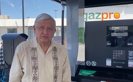 Estímulos para la frontera norte bajaron precio de la gasolina en 6 pesos menos: AMLO 