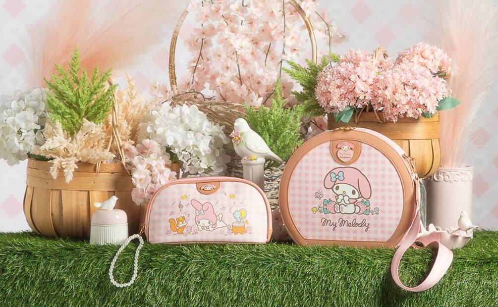 Colección “Kawaii Garden” de la marca mexicana Idol Beauty. Foto: Sanrio Co., LTD.