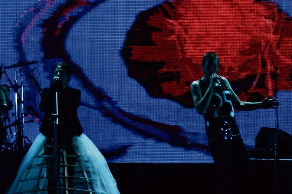 Rosa fue la vocalista durante los primeros 11 años de la banda. Ahora ha regresado (CORTESÍA OCESA)