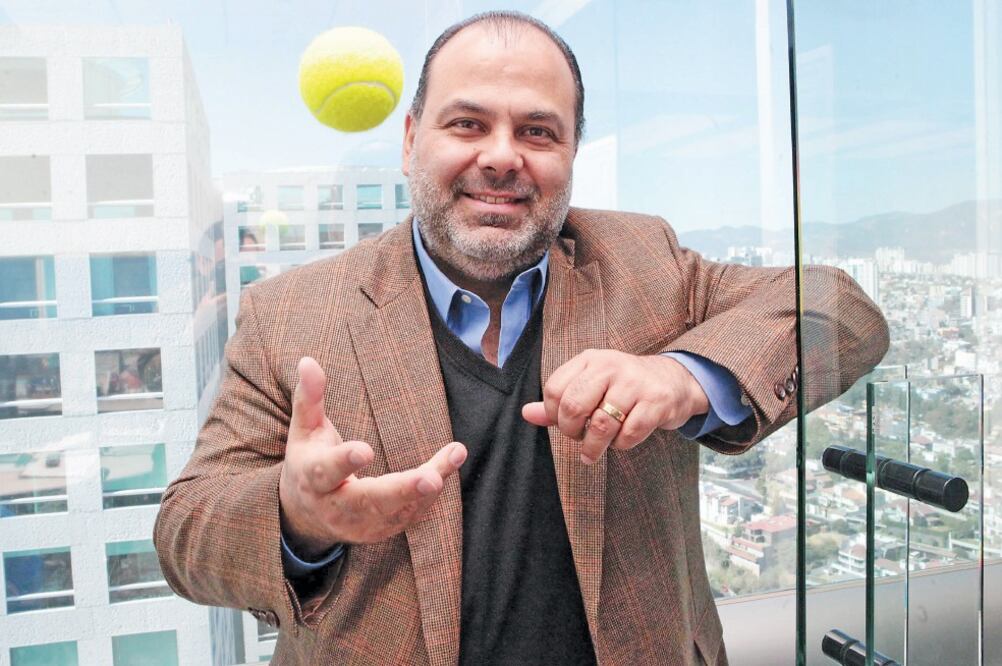 Raúl Zurutuza aseguró que darán wild cards a raquetas mexicanas (ARCHIVO. EL UNIVERSAL)