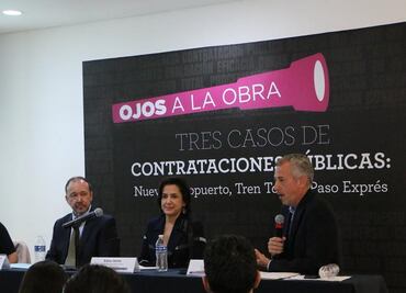 Detectan deficiencias sistemáticas en NAIM, Tren México-Toluca y Paso Exprés