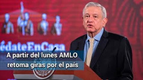 AMLO retoma giras de trabajo; viajará por tierra a Cancún