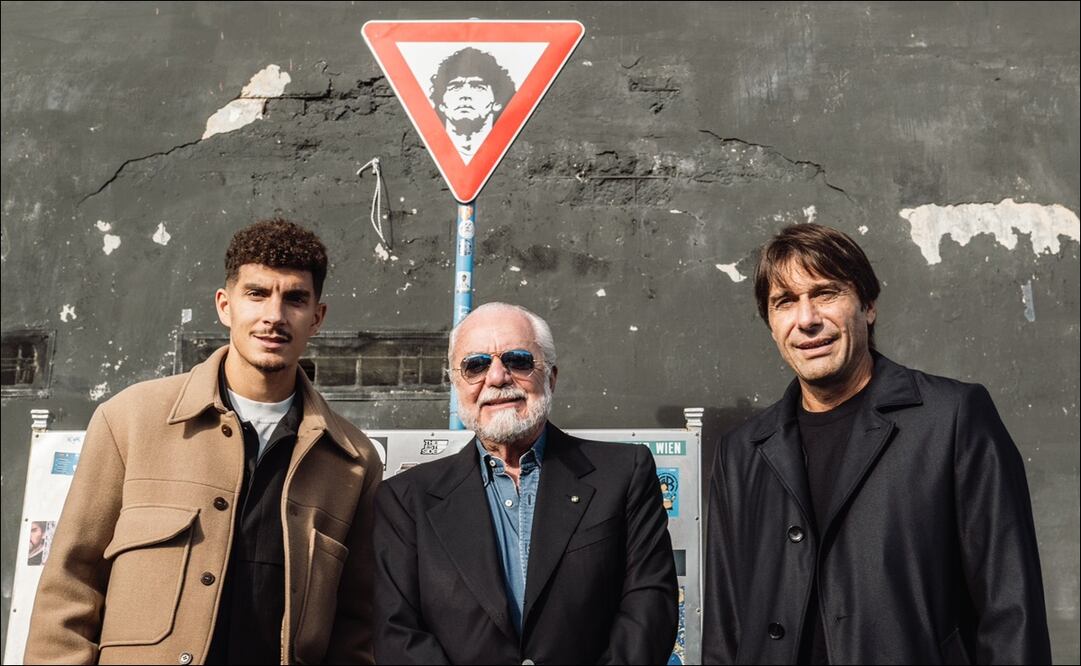 Napoli homenajea a Diego Armando Maradona en el cuarto aniversario de su muerte - Foto: @sscnapoli (X)