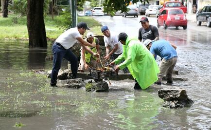 Activan alerta verde en municipios de Quintana Roo por depresión tropical 14