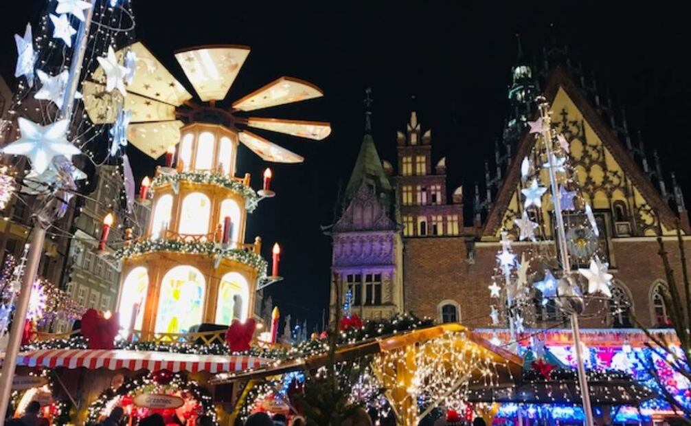 Wroclaw, Polonia en navidad. Foto: Organizo tu viaje