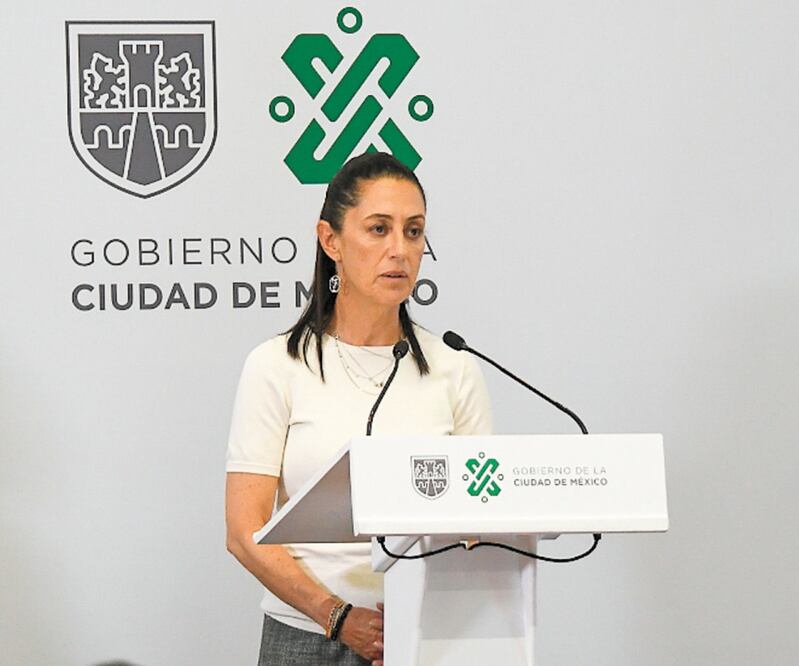 Claudia Sheinbaum dijo que ya se toman precauciones para la fase 2. Foto: KAREN MELO. NOTIMEX