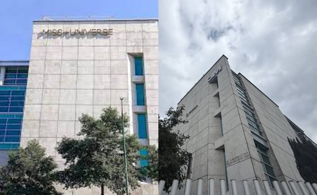 El antes y ahora de las oficinas de la organización tras el anuncio de su salida de México. Foto: Instagram, César Olivares/ EL UNIVERSAL.