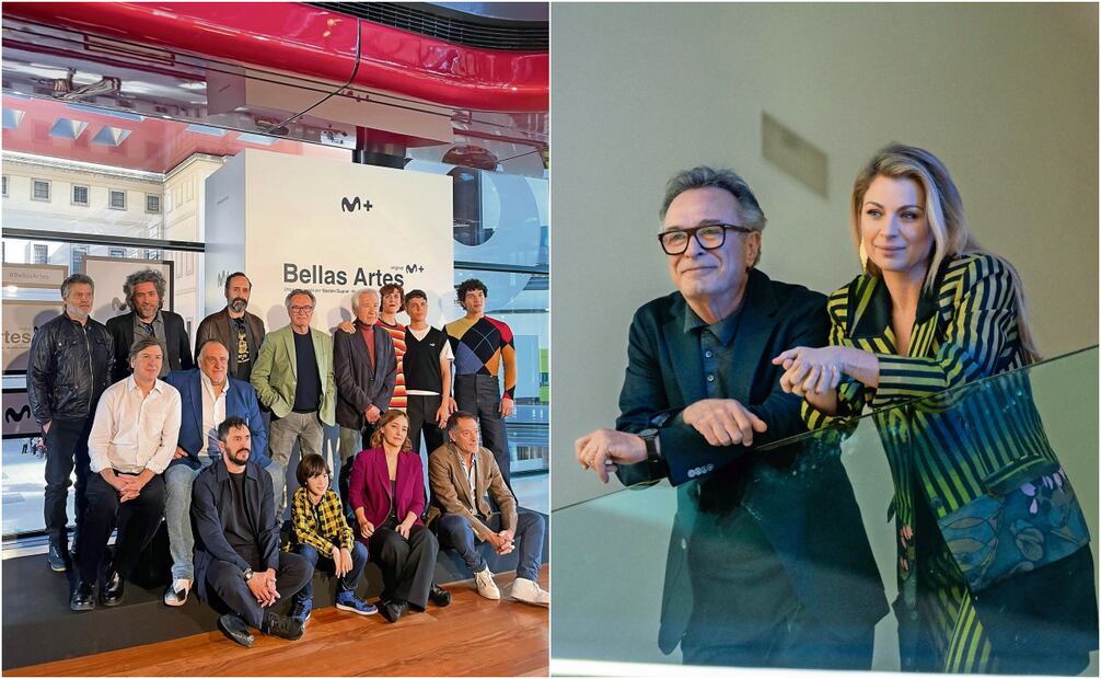 - Creativos y elenco se reunieron
en el Museo Reina Sofía.
- El protagonista Oscar Martínez
junto a Ludwika Paleta.
Foto: Alejandra Musi | El Universal