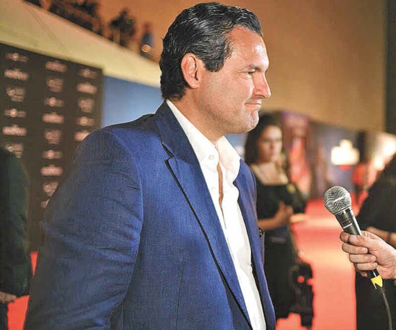 El productor estuvo en el estreno de El irlandés, en Los Cabos. Foto/CORTESÍA