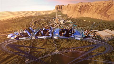 Falcon’s Flight: así será la montaña rusa más extrema del mundo