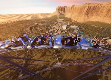 Falcon’s Flight: así será la montaña rusa más extrema del mundo